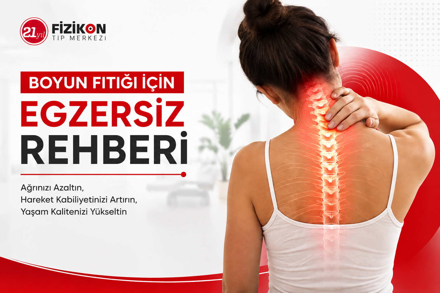 Boyun Fıtığına İyi Gelen Hareketler ve Egzersizler | Fizikon Konya